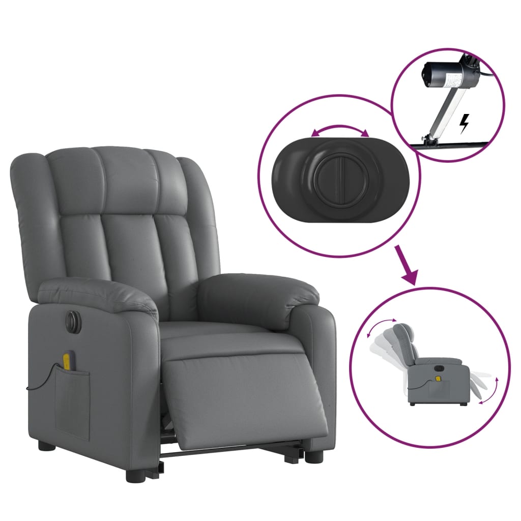 8721012182592_g_en_hd_3 vidaXL Electric Stand up Massage Recliner Chair Grey Faux Leather - Image 5