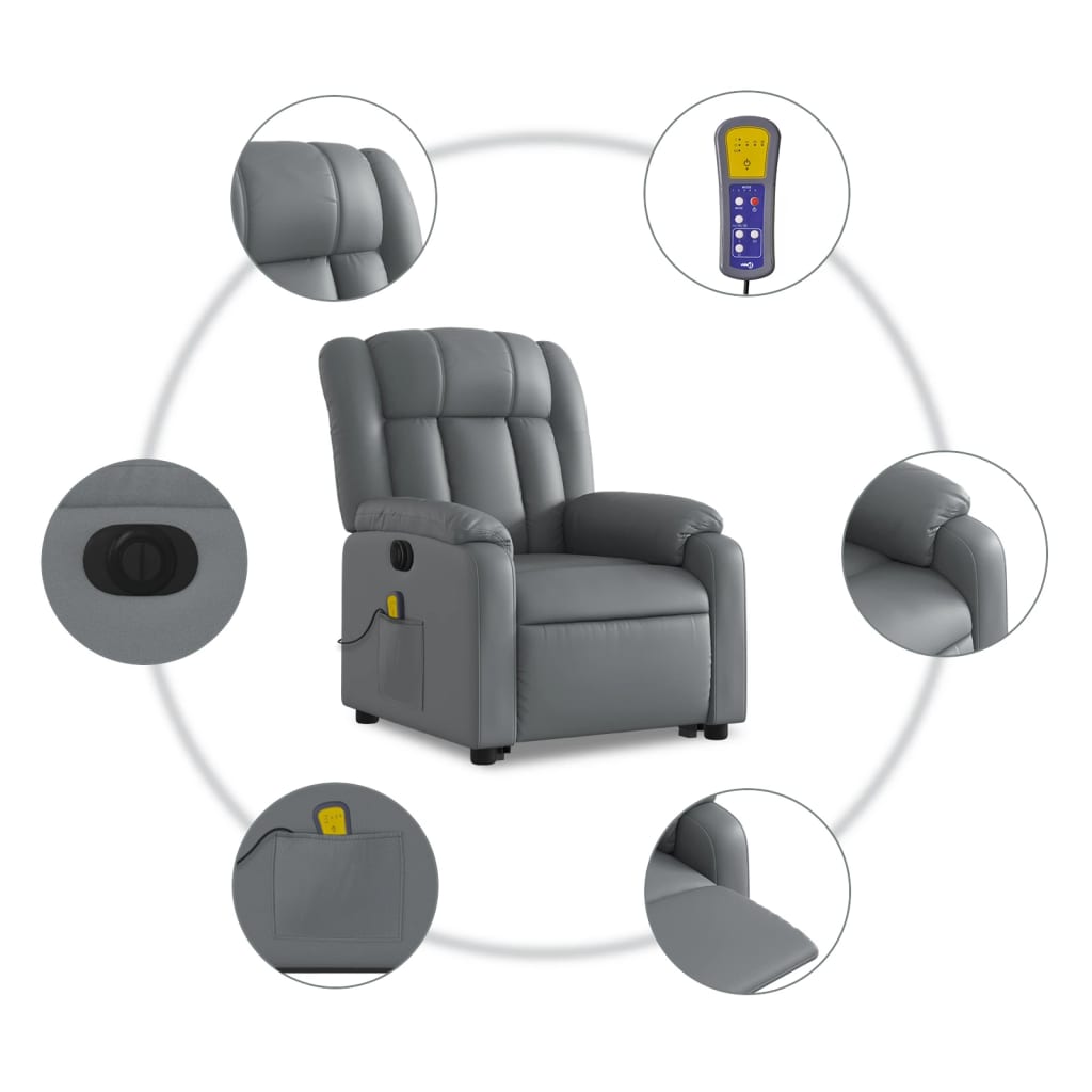 8721012182592_g_en_hd_5 vidaXL Electric Stand up Massage Recliner Chair Grey Faux Leather - Image 7