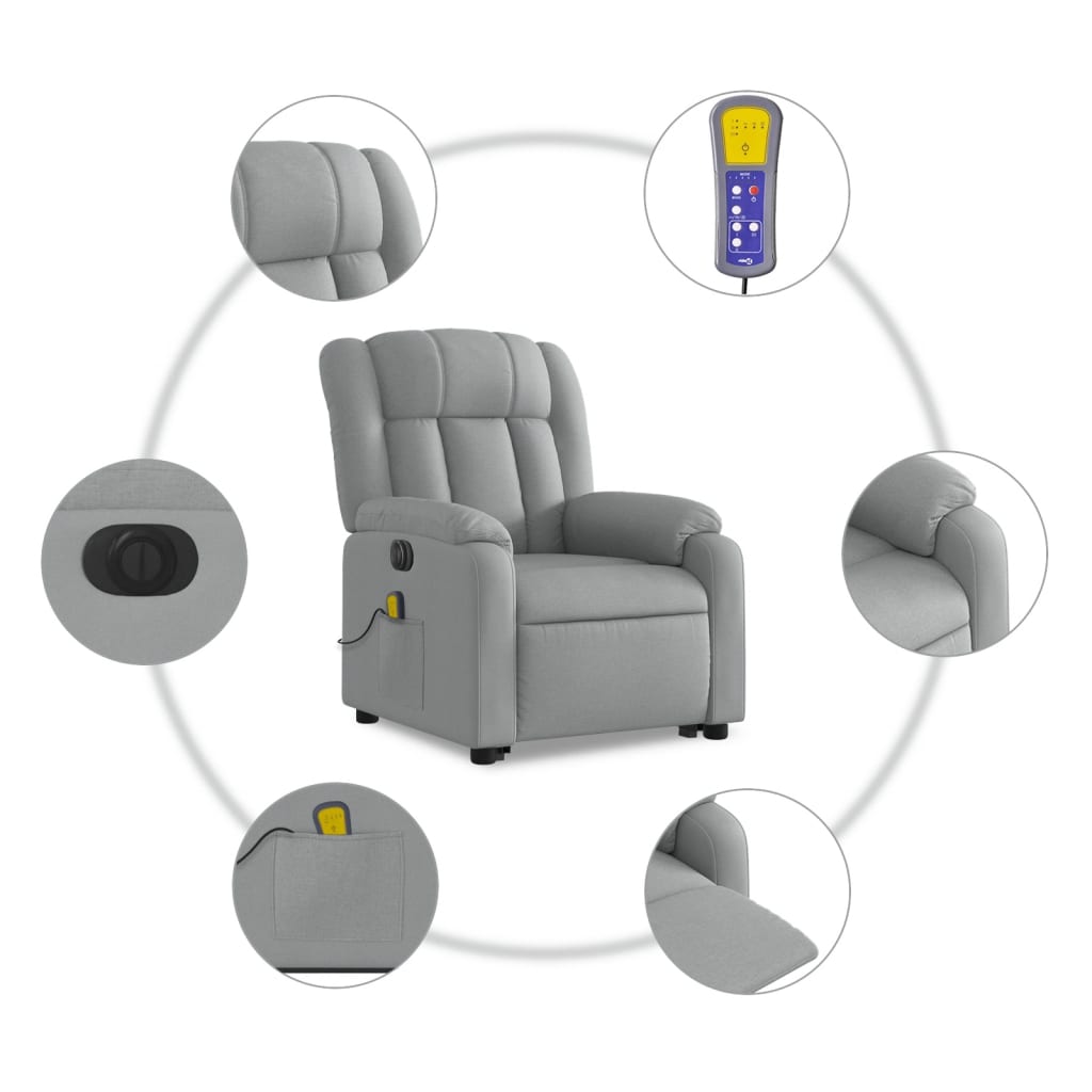 8721012182882_g_en_hd_6 vidaXL Electric Stand up Massage Recliner Chair Light Grey Fabric - Image 8
