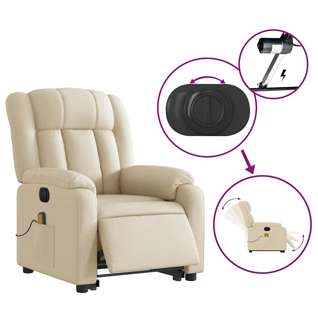 8721012182912_g_en_hd_4 vidaXL Electric Stand up Massage Recliner Chair Cream Fabric - Image 6