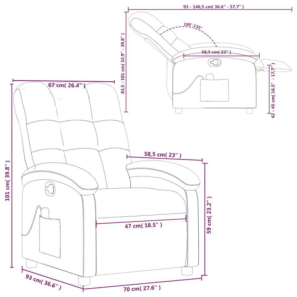 8721012183582_g_en_hd_11 vidaXL Massage Recliner Chair Black Fabric - Image 13
