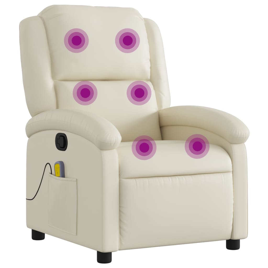 8721012183889_a_en_hd_1 vidaXL Massage Recliner Chair Cream Faux Leather - Image 2