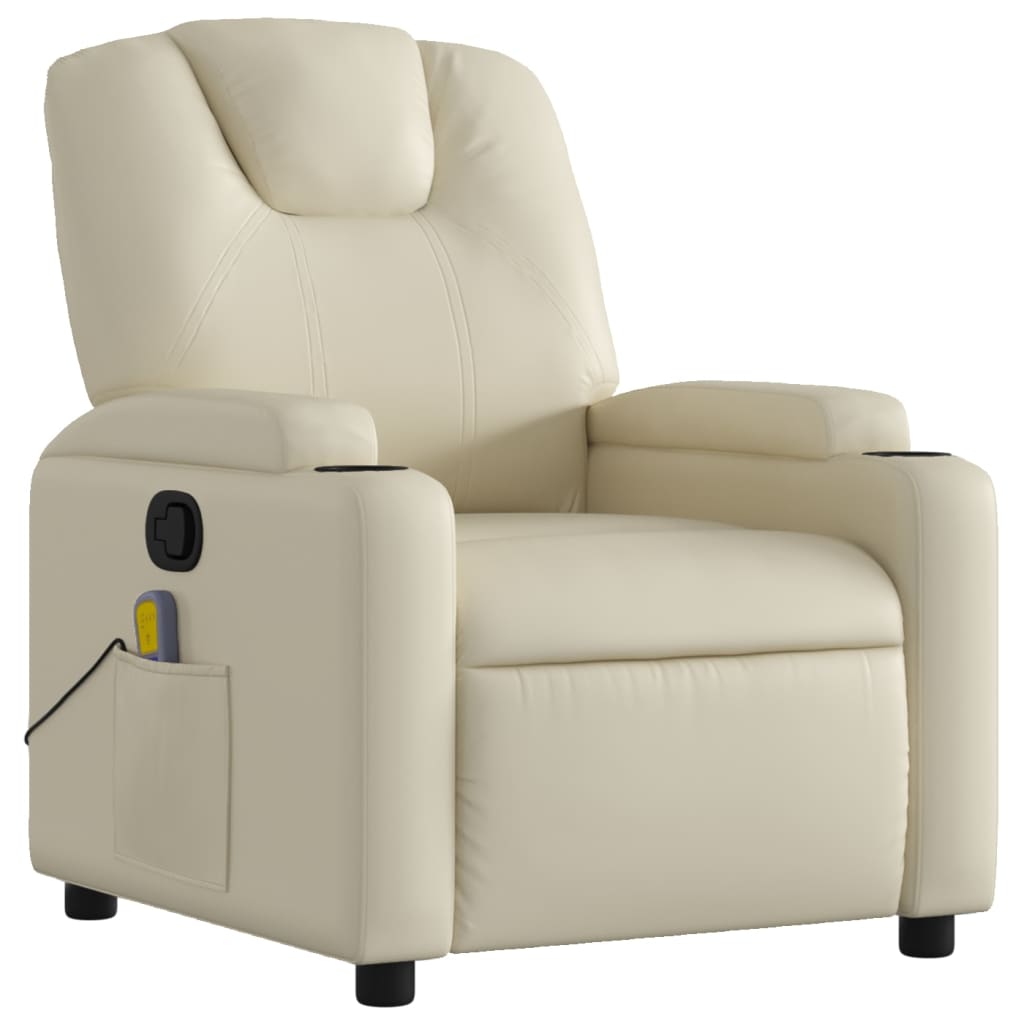 8721012184688_g_en_hd_1 vidaXL Massage Recliner Chair Cream Faux Leather - Image 3