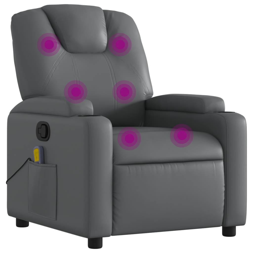 8721012184695_a_en_hd_1 vidaXL Massage Recliner Chair Grey Faux Leather - Image 2