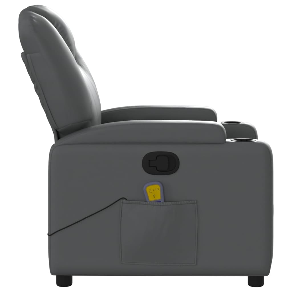 8721012184695_g_en_hd_6 vidaXL Massage Recliner Chair Grey Faux Leather - Image 8