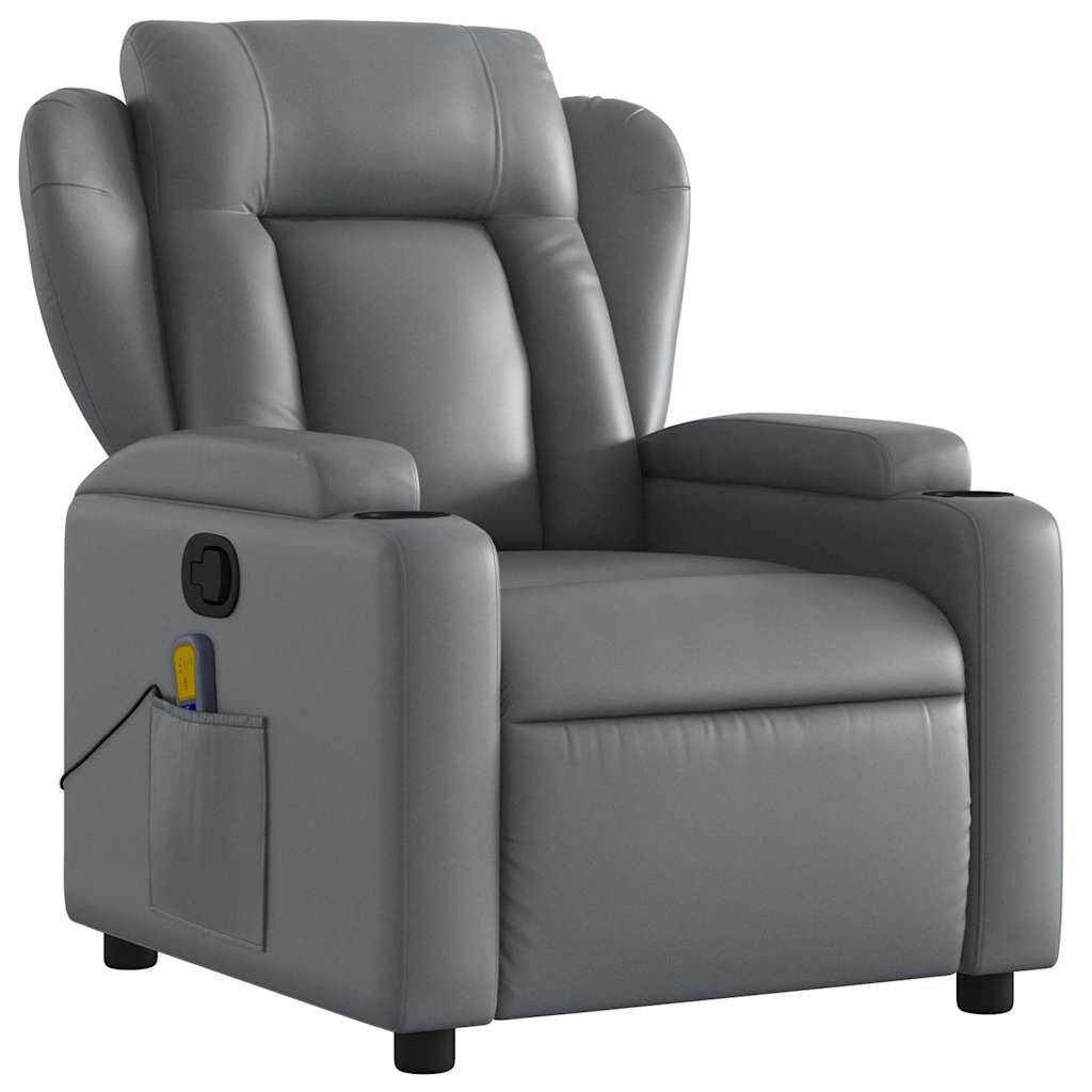 8721012185104_g_en_hd_1 vidaXL Massage Recliner Chair Grey Faux Leather - Image 3