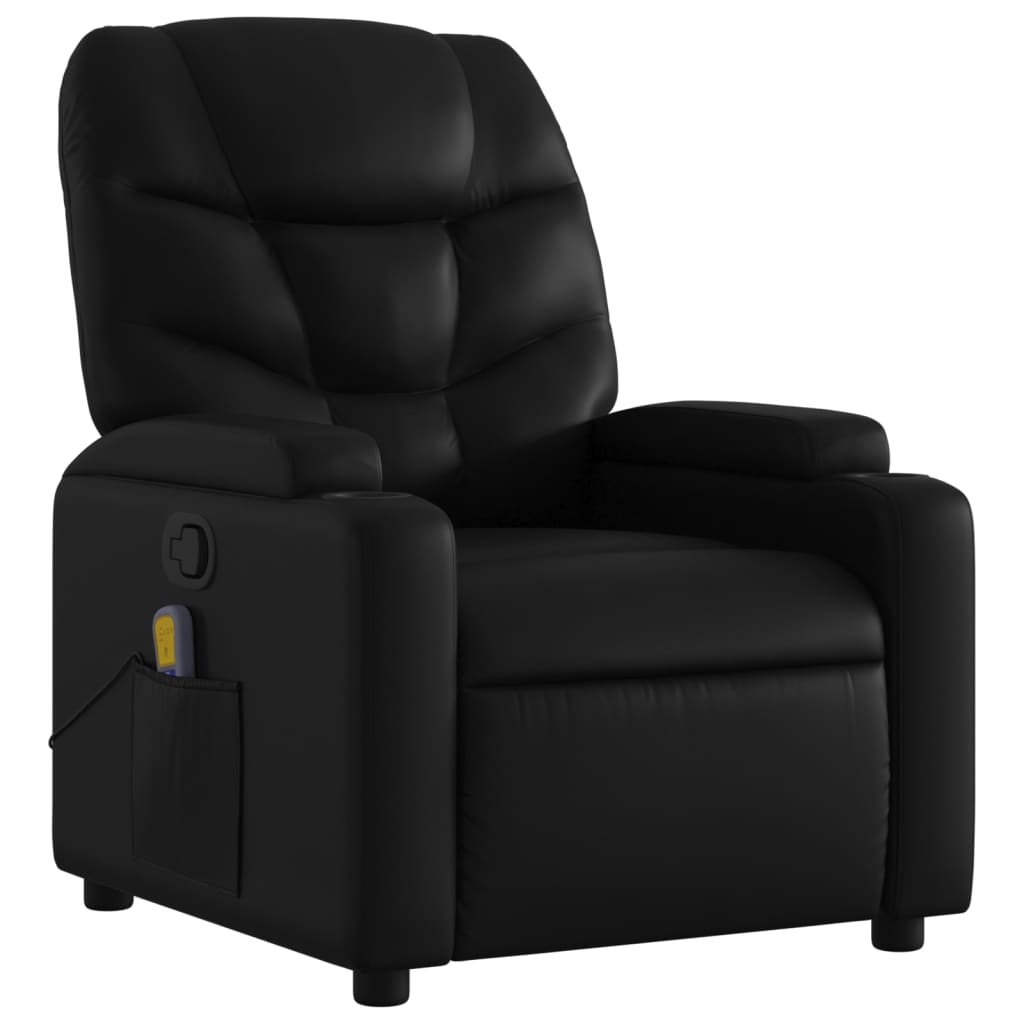 8721012185401_g_en_hd_1 vidaXL Massage Recliner Chair Black Faux Leather - Image 3