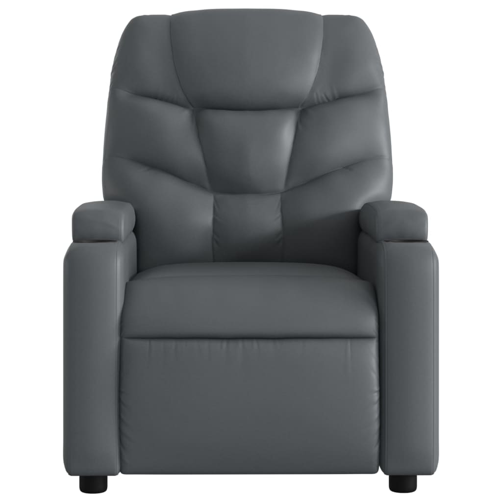 8721012185425_g_en_hd_5 vidaXL Massage Recliner Chair Grey Faux Leather - Image 7