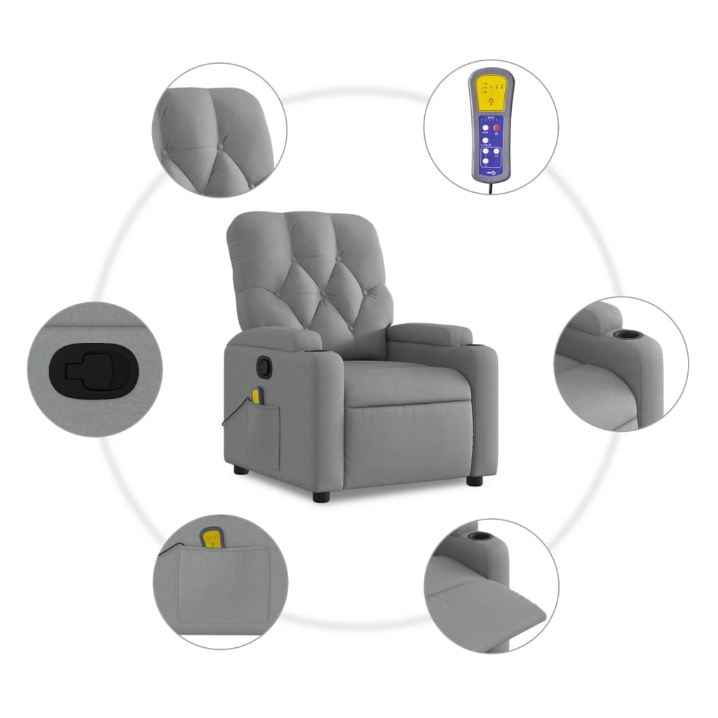 8721012185524_g_en_hd_4 vidaXL Massage Recliner Chair Light Grey Fabric - Image 6