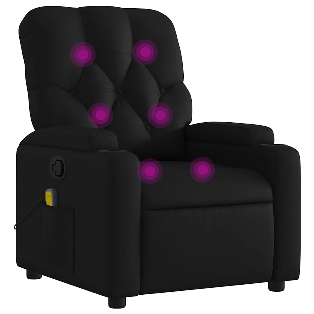 8721012185722_a_en_hd_1 vidaXL Massage Recliner Chair Black Faux Leather - Image 2