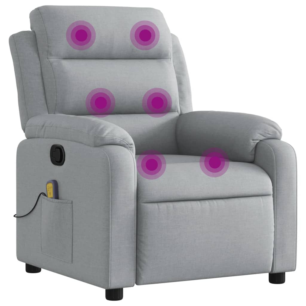 8721012186286_a_en_hd_1 vidaXL Massage Recliner Chair Light Grey Fabric - Image 2