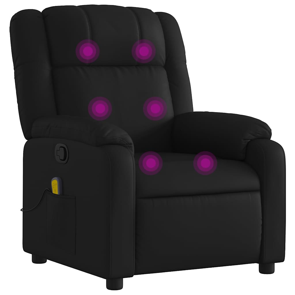 8721012186767_a_en_hd_1 vidaXL Massage Recliner Chair Black Faux Leather - Image 2