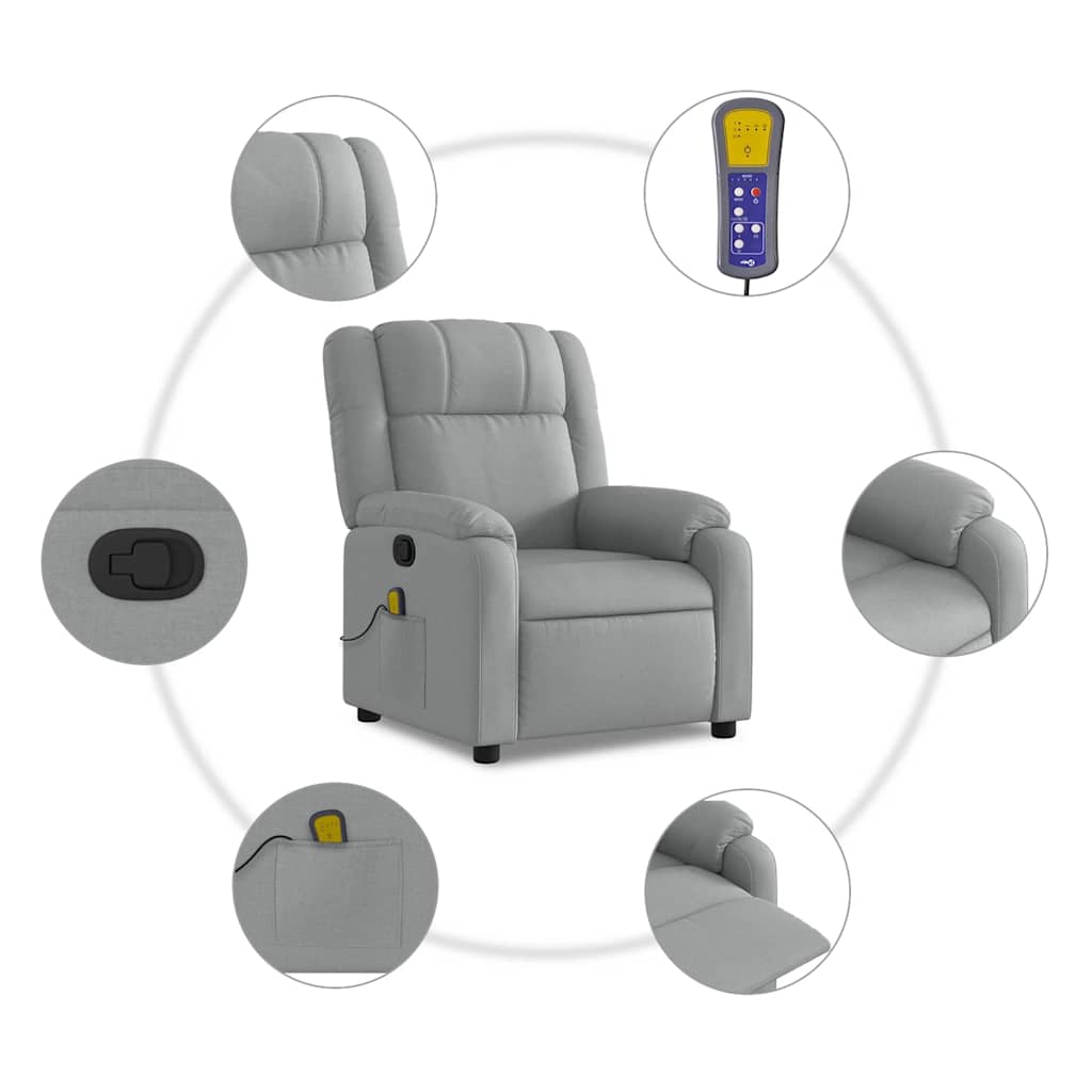 8721012186934_g_en_hd_4 vidaXL Massage Recliner Chair Light Grey Fabric - Image 6