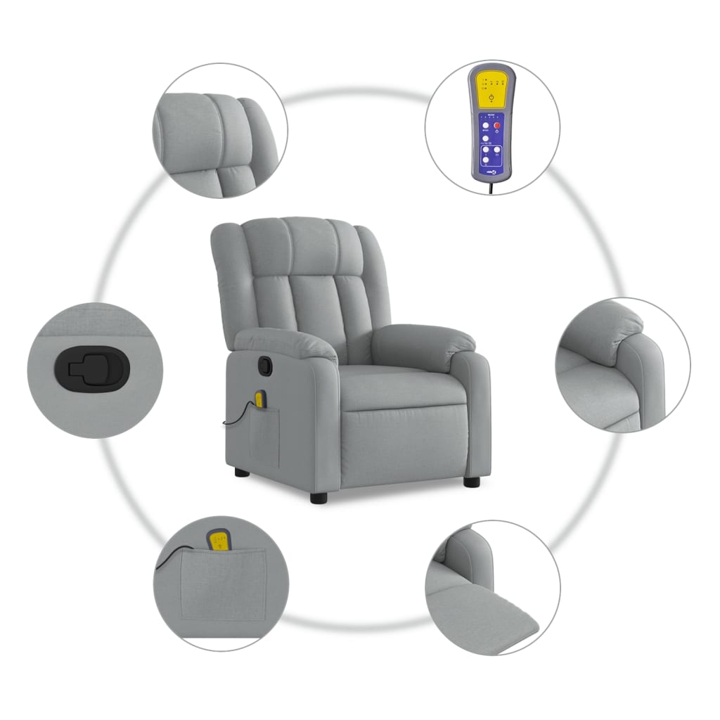 8721012187405_g_en_hd_4 vidaXL Massage Recliner Chair Light Grey Fabric - Image 6