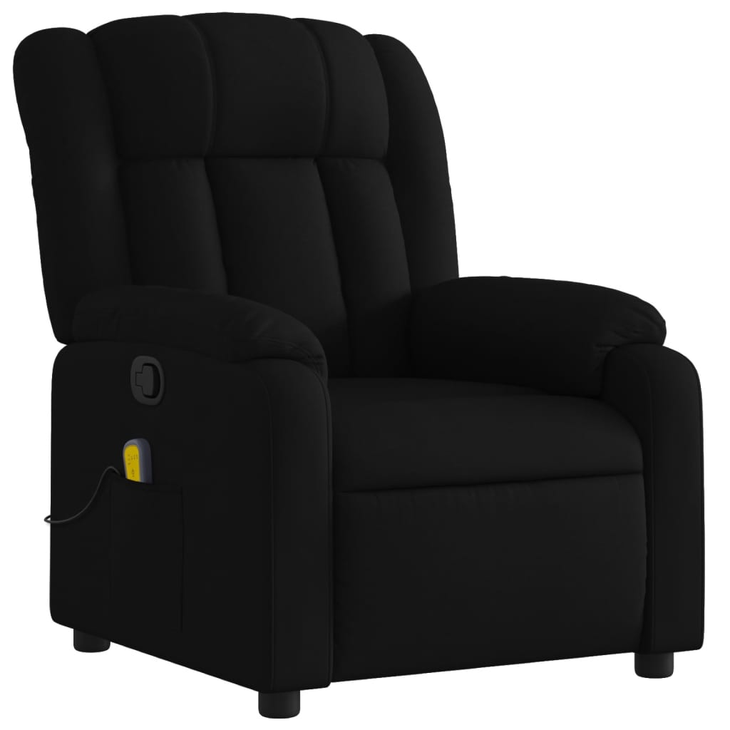 8721012187429_g_en_hd_1 vidaXL Massage Recliner Chair Black Fabric - Image 3