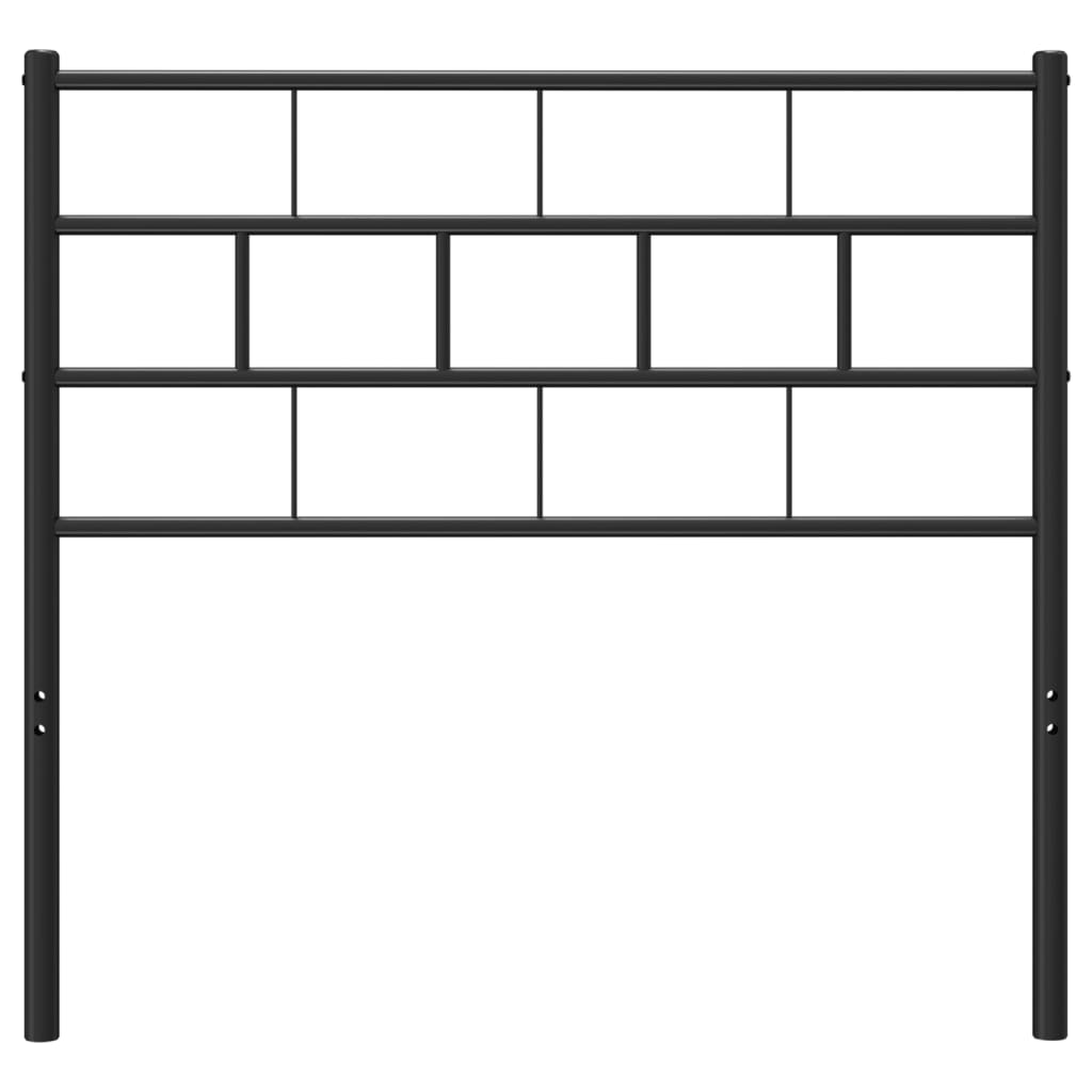 8721012188884_g_en_hd_1 vidaXL Metal Headboard Black 90 cm - Image 3