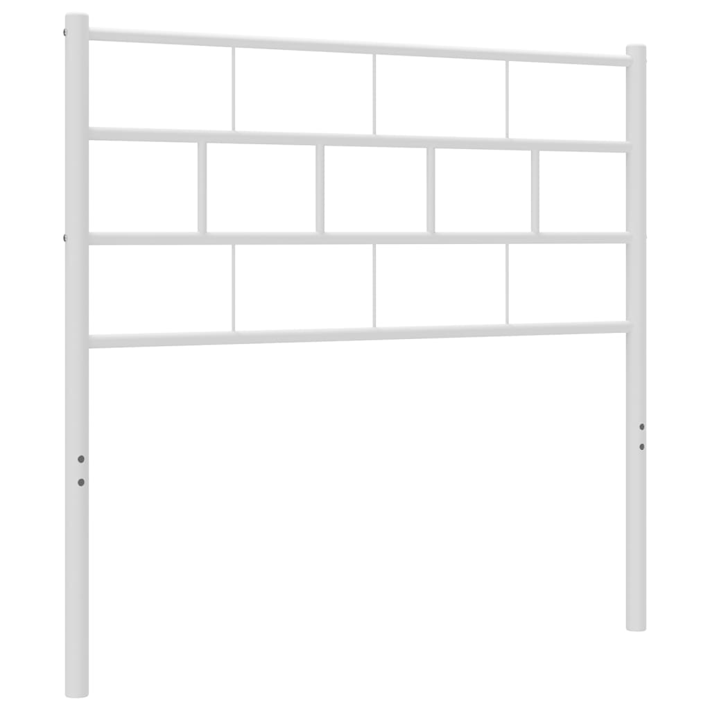 8721012189379_a_en_hd_1 vidaXL Metal Headboard White 90 cm - Image 2