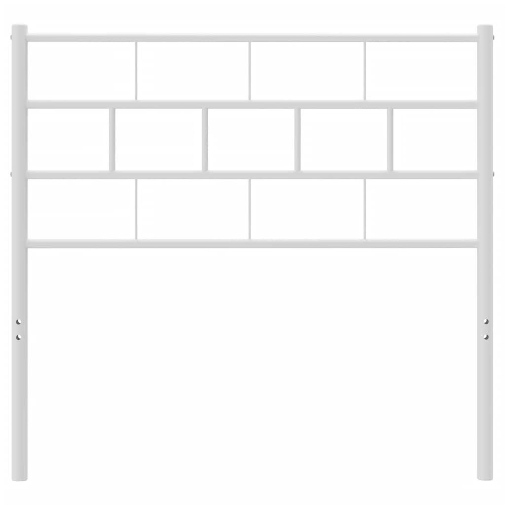 8721012189379_g_en_hd_1 vidaXL Metal Headboard White 90 cm - Image 3