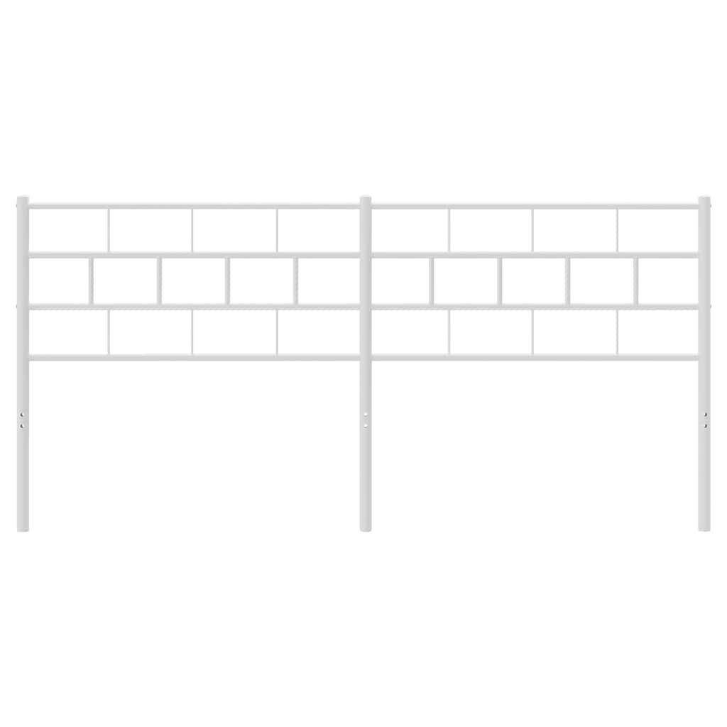8721012189454_g_en_hd_2 vidaXL Metal Headboard White 183 cm King - Image 4