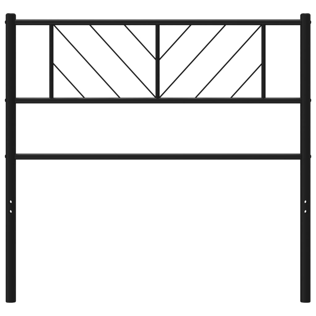 8721012189867_g_en_hd_1 vidaXL Metal Headboard Black 90 cm - Image 3