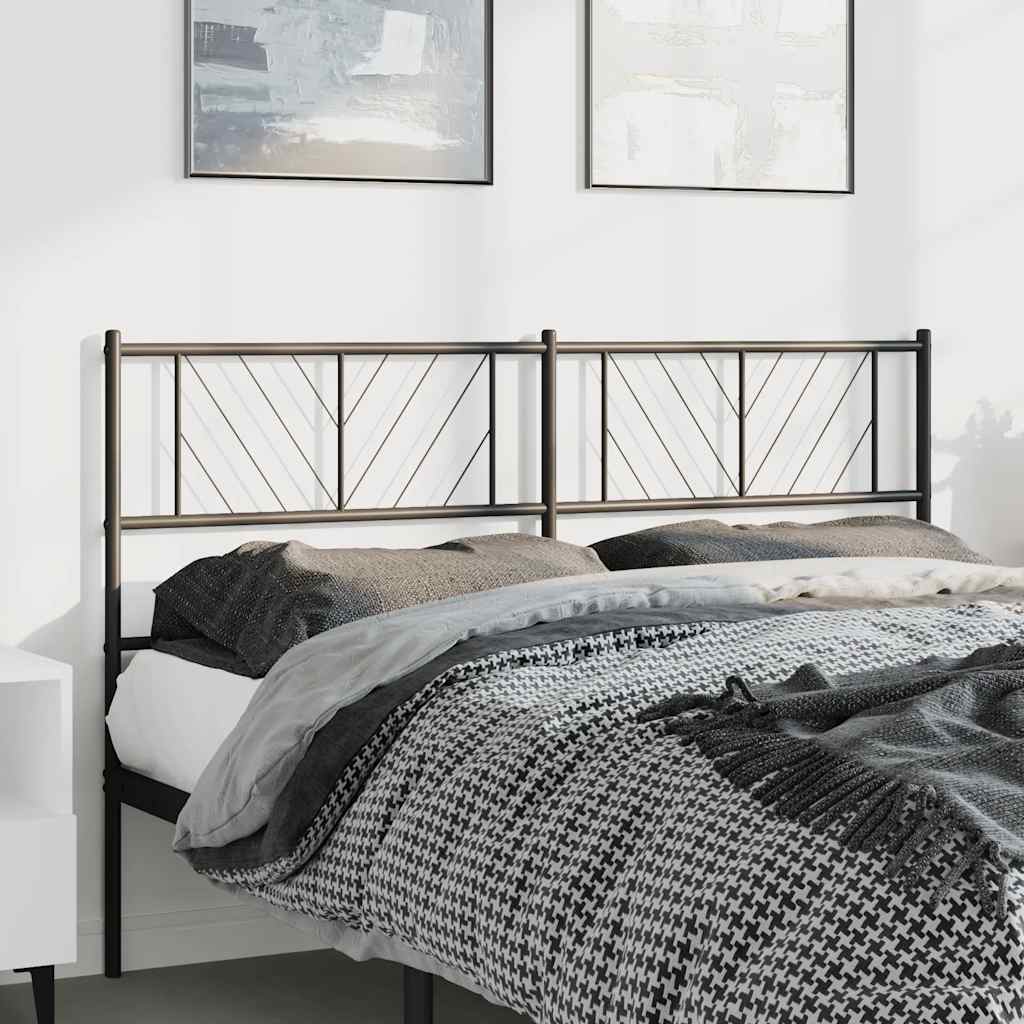 8721012189904_g_en_hd_1 vidaXL Metal Headboard Black 137 cm Double - Image 3