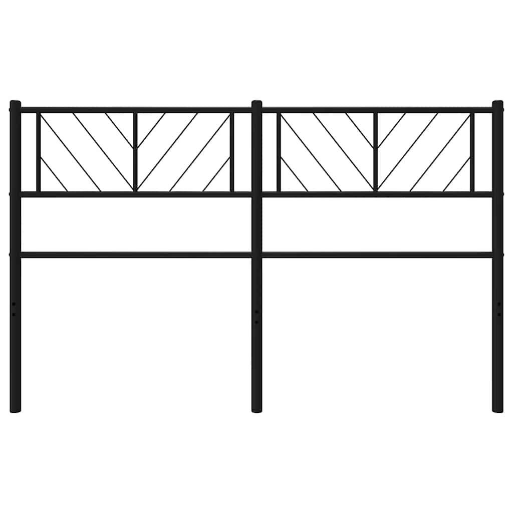 8721012189904_g_en_hd_2 vidaXL Metal Headboard Black 137 cm Double - Image 4