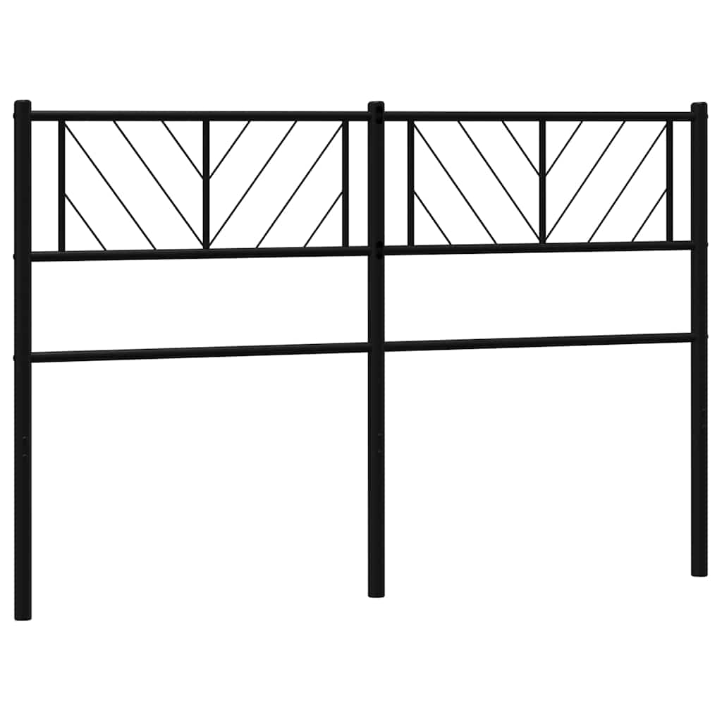 8721012189904_g_en_hd_4 vidaXL Metal Headboard Black 137 cm Double - Image 6