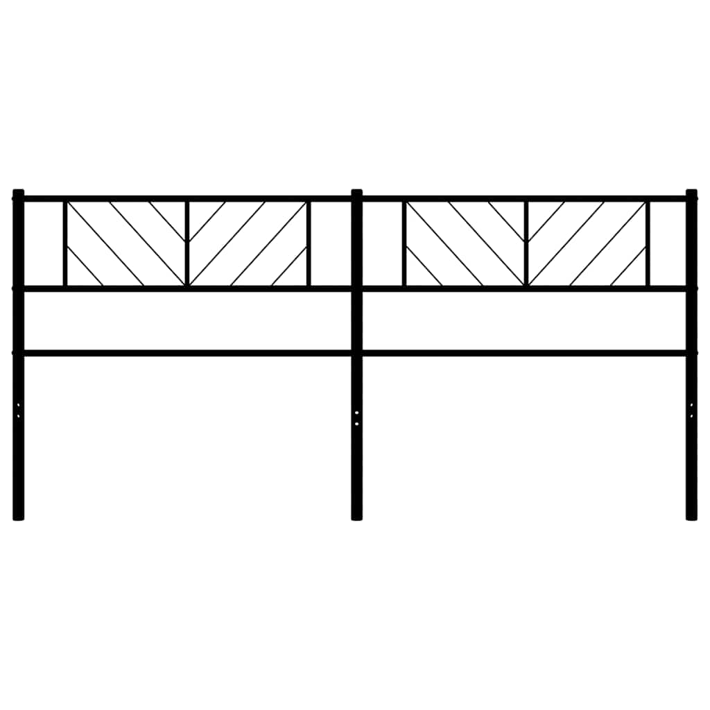 8721012189942_g_en_hd_2 vidaXL Metal Headboard Black 183 cm King - Image 4