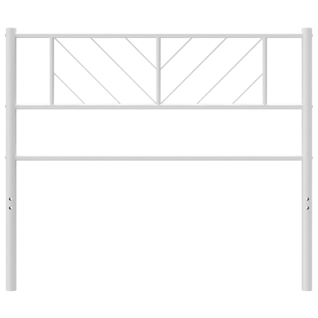 8721012190351_g_en_hd_1 vidaXL Metal Headboard White 90 cm - Image 3