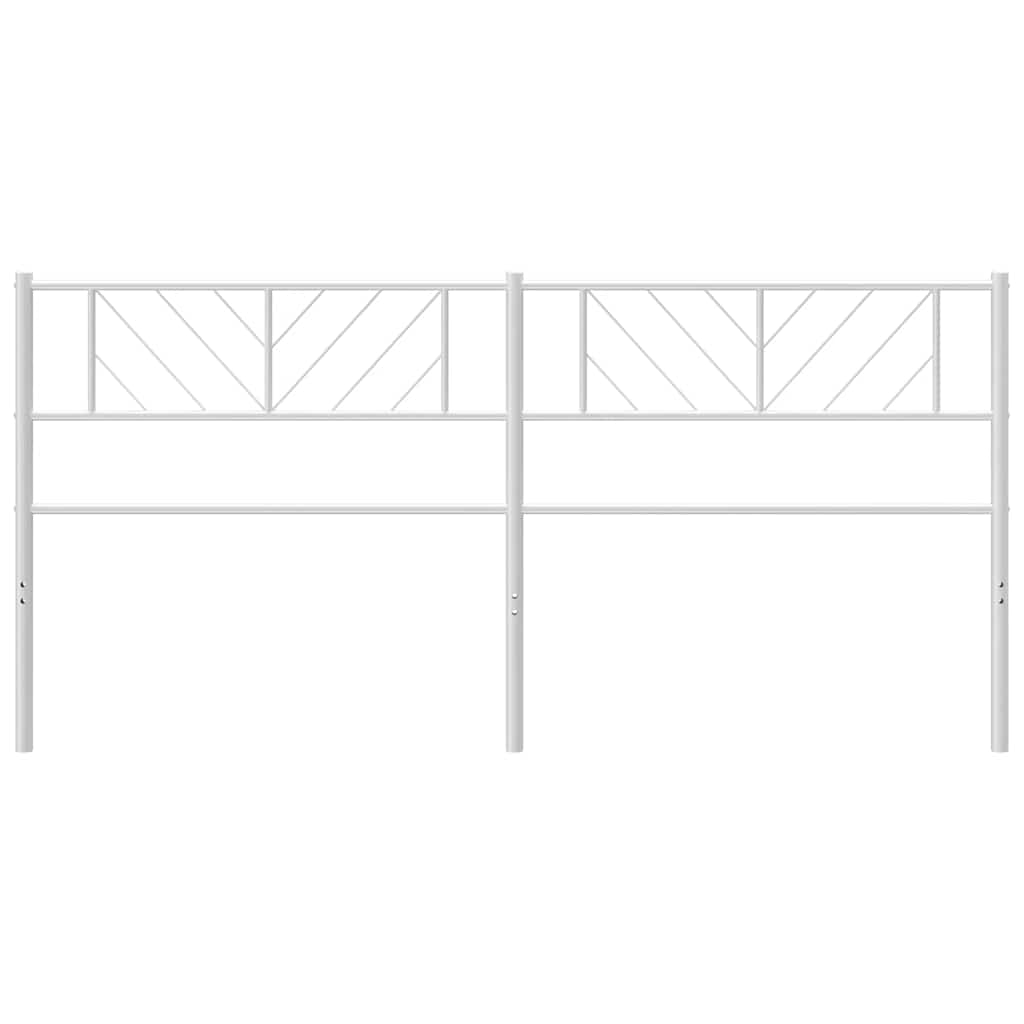 8721012190436_g_en_hd_2 vidaXL Metal Headboard White 183 cm King - Image 4