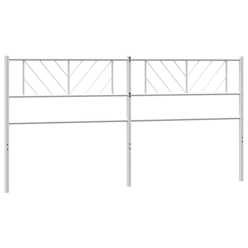 8721012190436_g_en_hd_4 vidaXL Metal Headboard White 183 cm King - Image 6