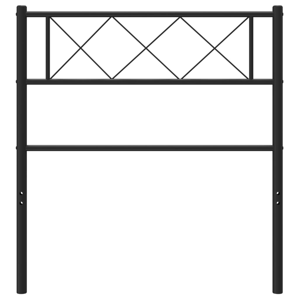 8721012190849_g_en_hd_1 vidaXL Metal Headboard Black 90 cm - Image 3