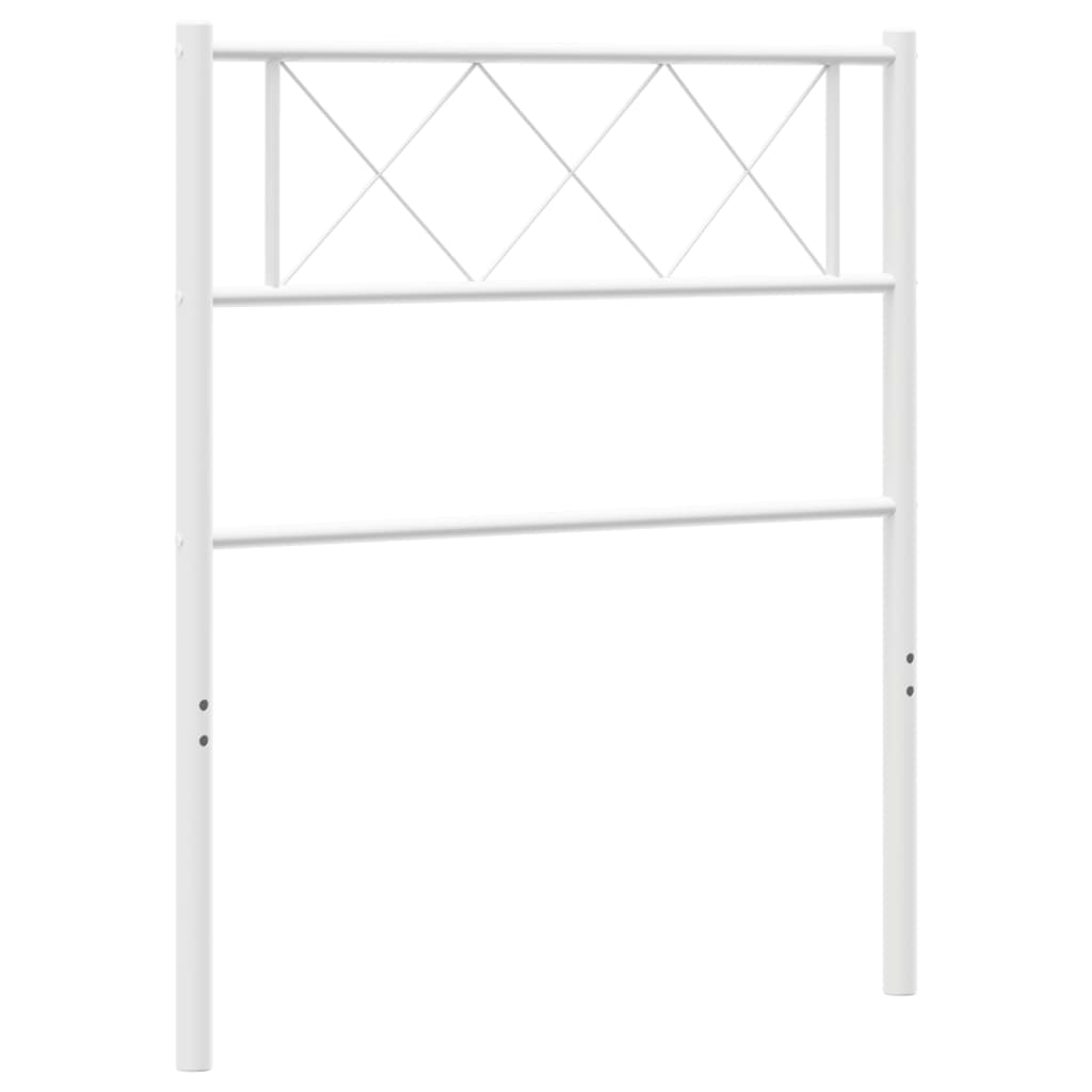 8721012191334_a_en_hd_1 vidaXL Metal Headboard White 90 cm - Image 2