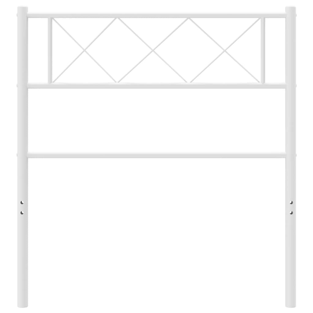 8721012191334_g_en_hd_1 vidaXL Metal Headboard White 90 cm - Image 3