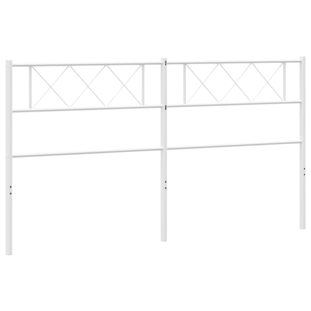 8721012191419_g_en_hd_3 vidaXL Metal Headboard White 183 cm King - Image 5