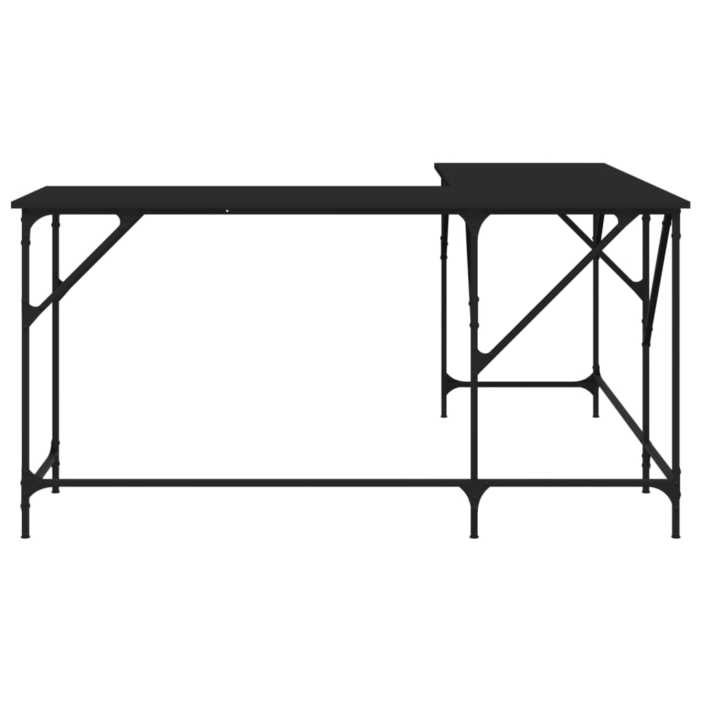 8721012193642_g_en_hd_2 vidaXL Desk Black 149x149x75 cm Engineered Wood - Image 5