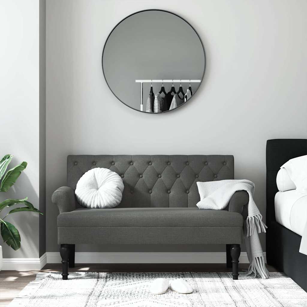 8721012198265_g_en_hd_1 vidaXL Bench with Backrest Dark Grey 120x62x75.5 cm Fabric - Image 3
