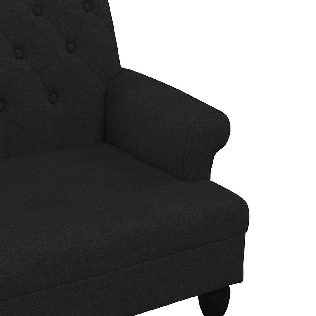 8721012198272_g_en_hd_5 vidaXL Bench with Backrest Black 120x62x75.5 cm Fabric - Image 7