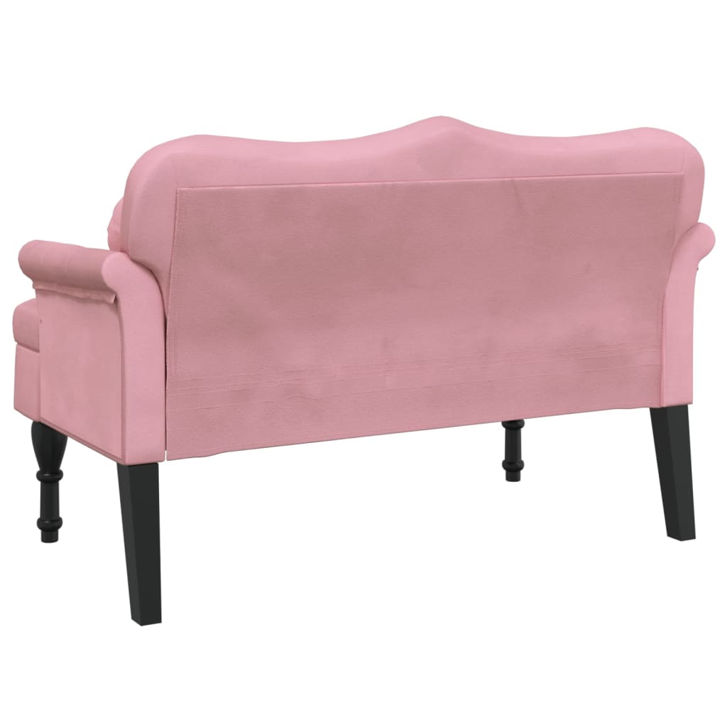 8721012198487_g_en_hd_3 vidaXL Bench with Cushions Pink 120.5x65x75 cm Velvet - Image 5