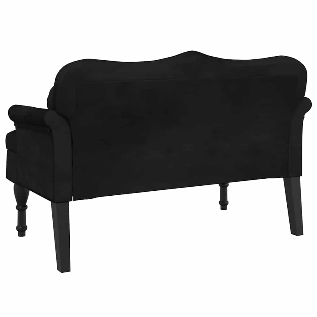 8721012198500_g_en_hd_3 vidaXL Bench with Cushions Black 120.5x65x75 cm Velvet - Image 5