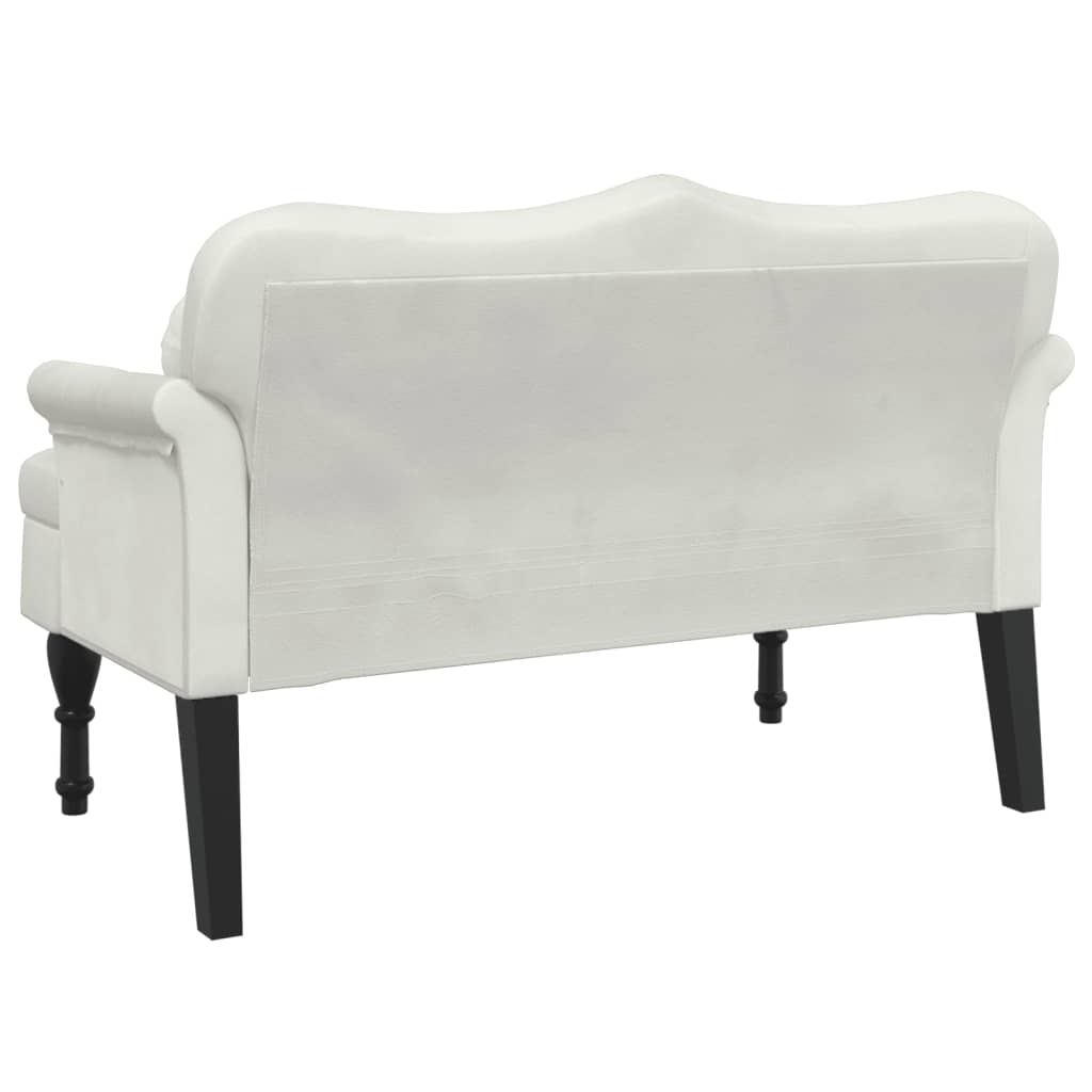 8721012198524_g_en_hd_3 vidaXL Bench with Cushions Cream 120.5x65x75 cm Velvet - Image 5