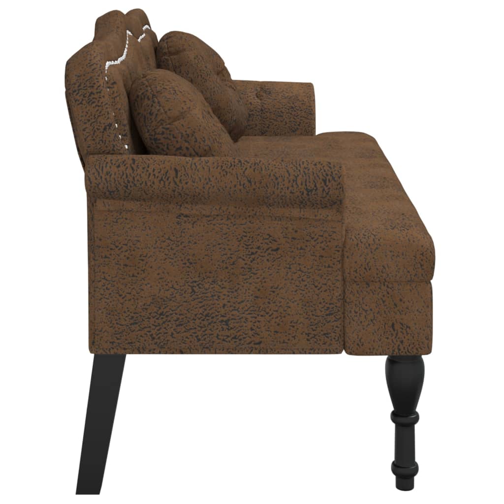 8721012198548_g_en_hd_2 vidaXL Bench with Cushions Brown 120.5x65x75 cm Faux Suede Leather - Image 4