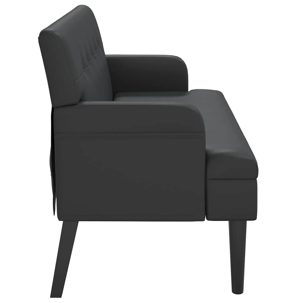 8721012198586_g_en_hd_3 vidaXL Bench with Backrest Black 112x65.5x75 cm Faux Leather - Image 5