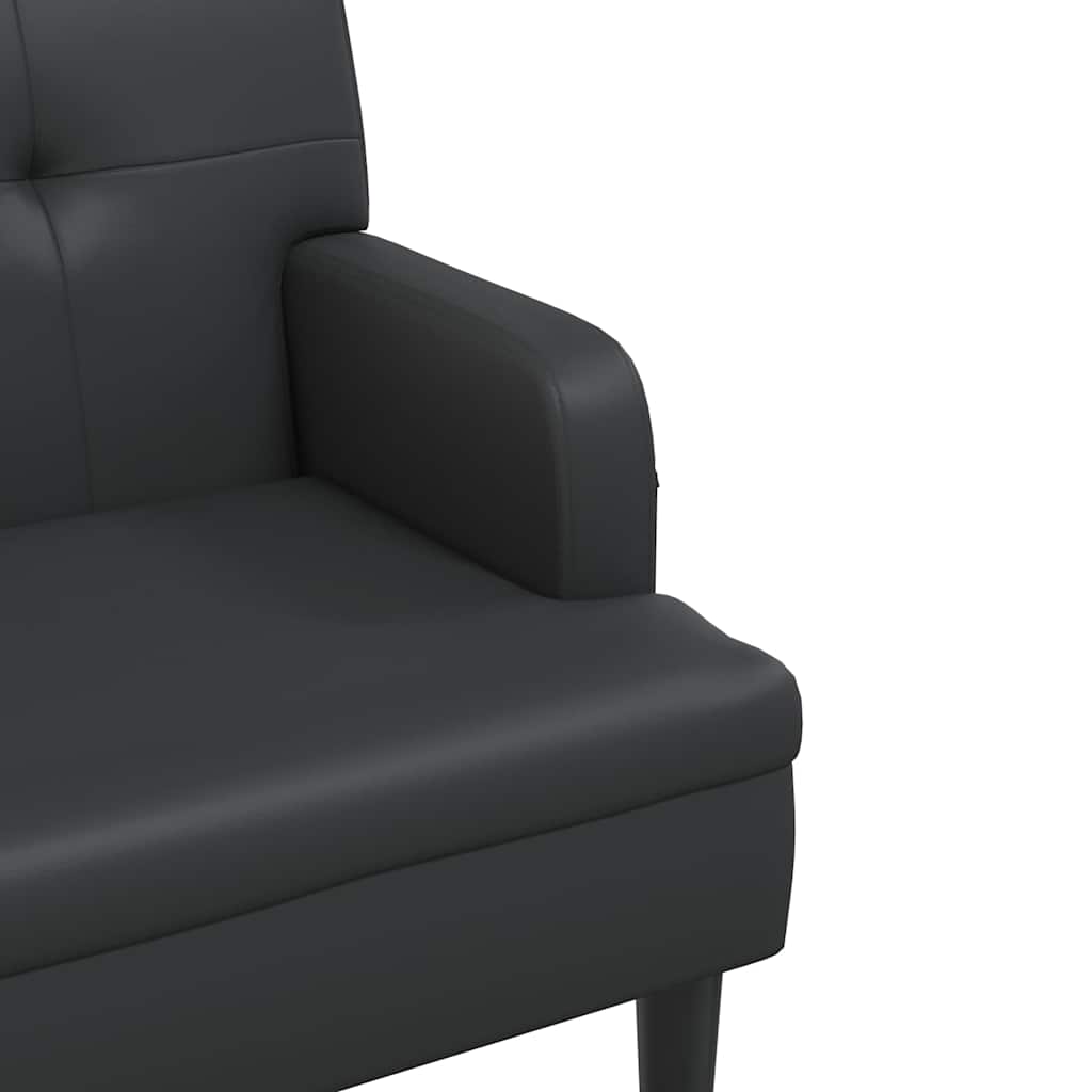 8721012198586_g_en_hd_5 vidaXL Bench with Backrest Black 112x65.5x75 cm Faux Leather - Image 7