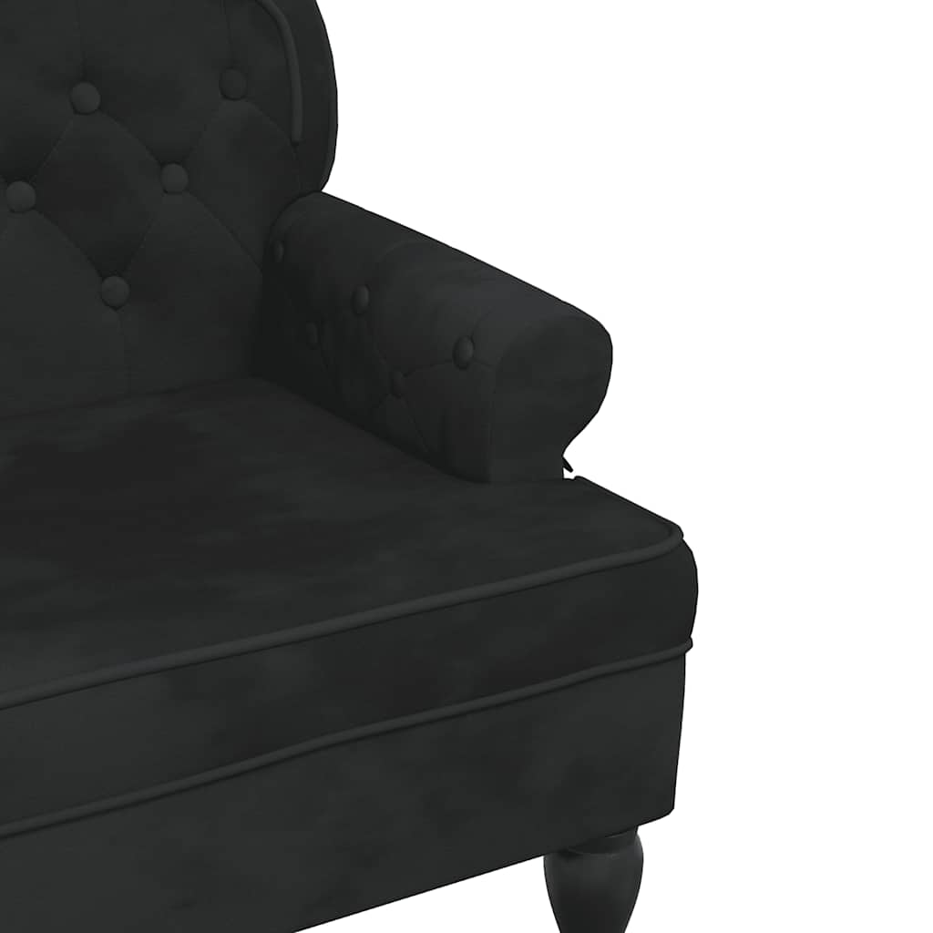 8721012198661_g_en_hd_5 vidaXL Bench with Backrest Black 119.5x64.5x75 cm Velvet - Image 7