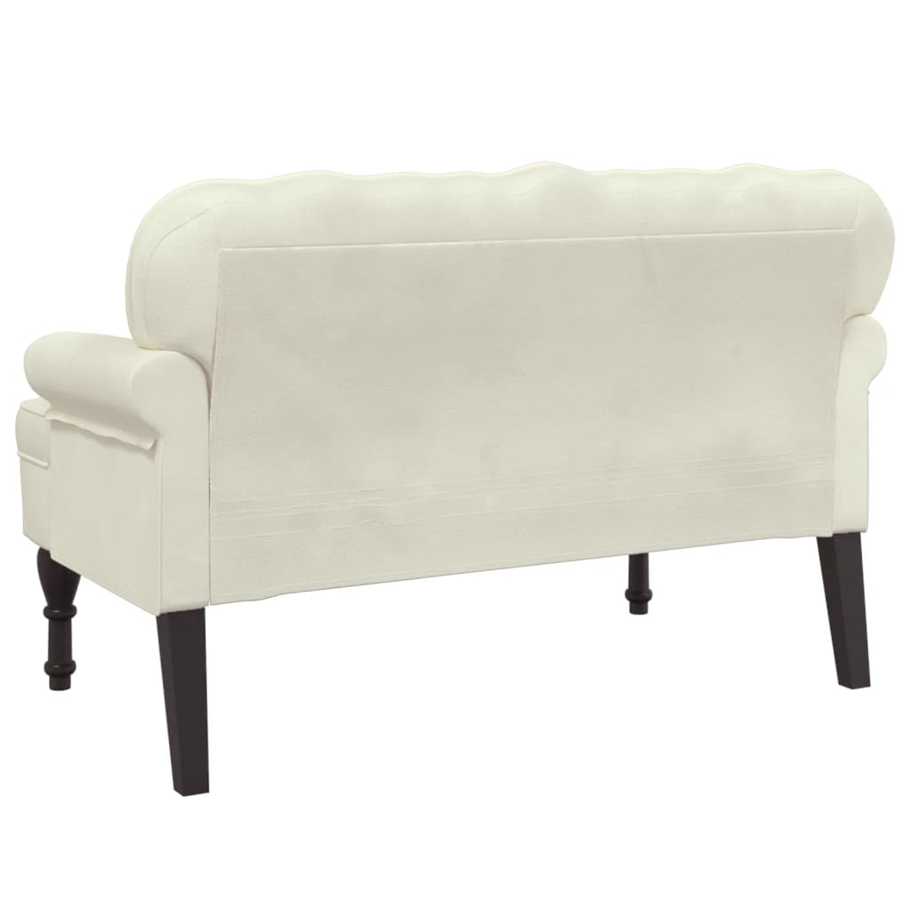 8721012198685_g_en_hd_3 vidaXL Bench with Backrest Cream 119.5x64.5x75 cm Velvet - Image 5