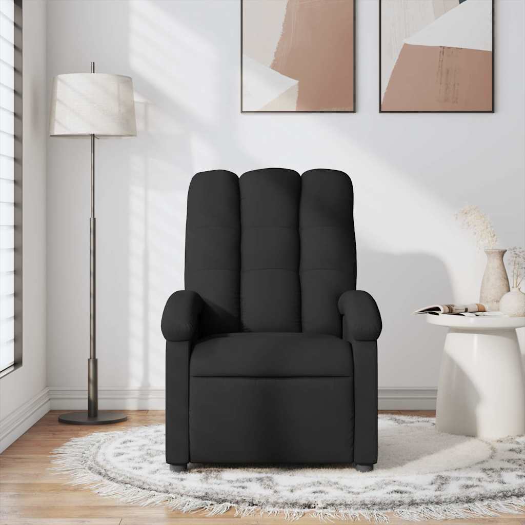 8721012199330_g_en_hd_1 vidaXL Massage Recliner Chair Black Fabric - Image 3