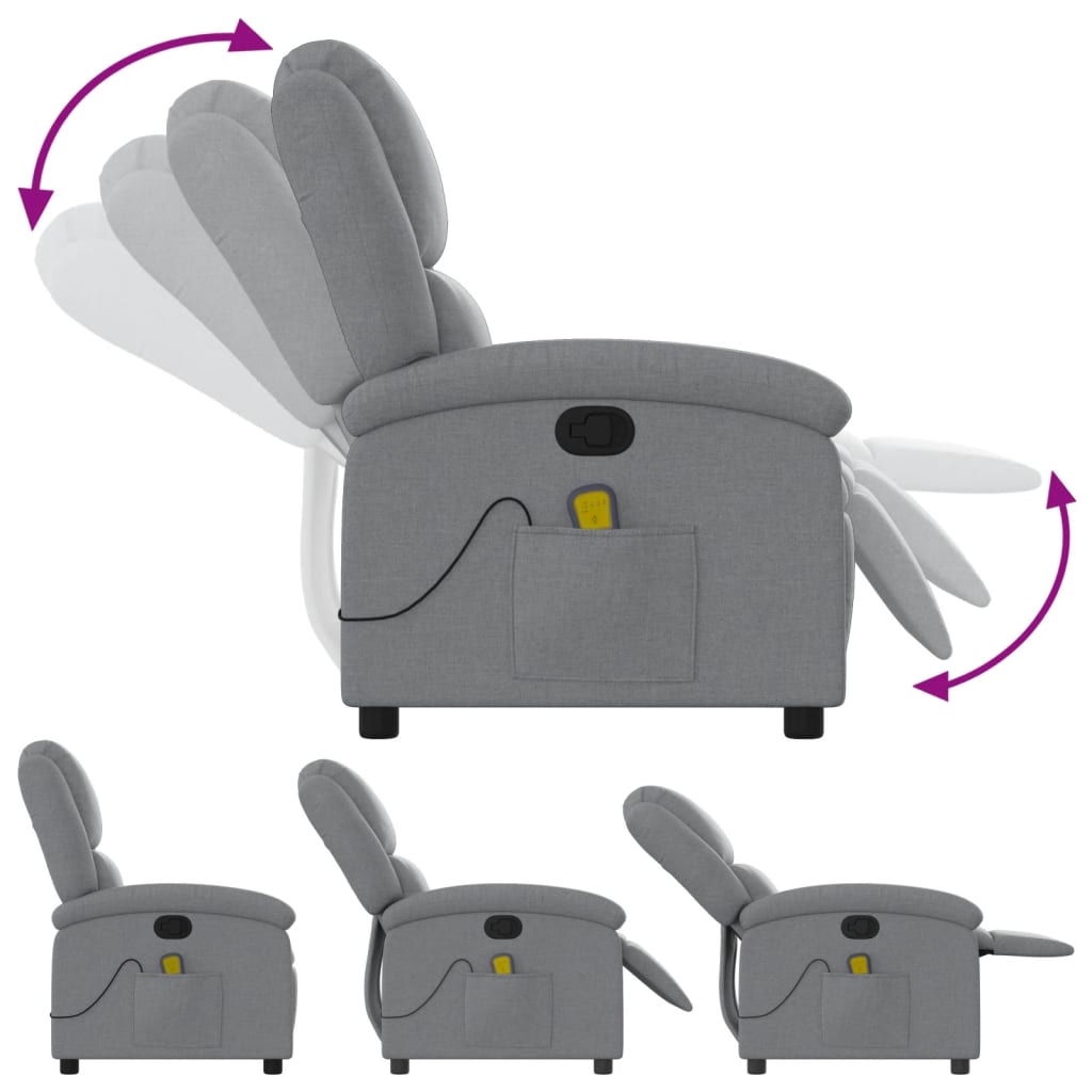 8721012199552_g_en_hd_5 vidaXL Massage Recliner Chair Light Grey Fabric - Image 7