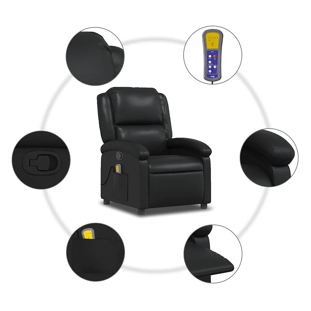 8721012199743_g_en_hd_7 vidaXL Massage Recliner Chair Black Faux Leather - Image 9
