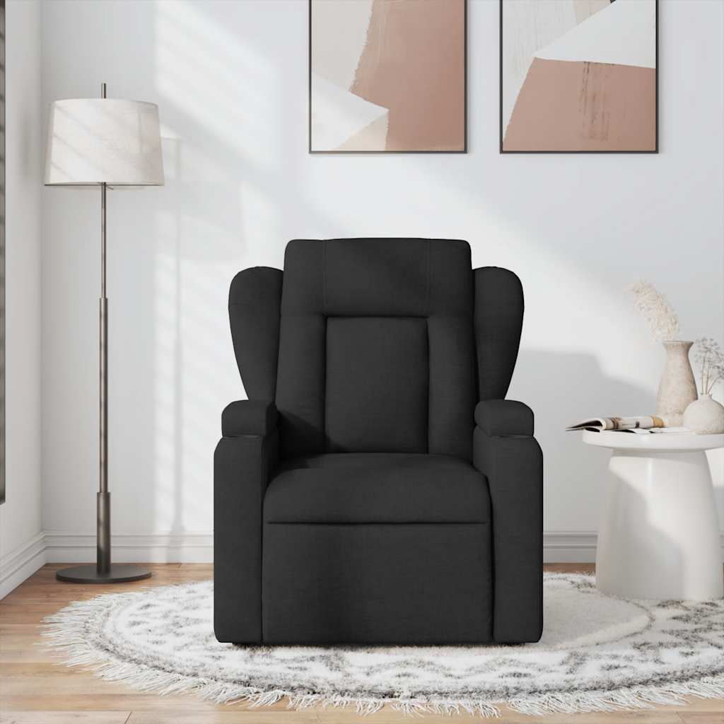 8721012200630_g_en_hd_1 vidaXL Massage Recliner Chair Black Fabric - Image 3